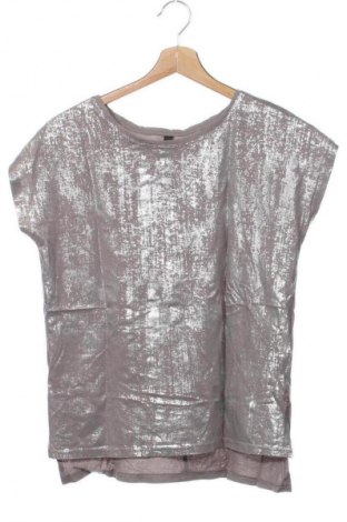 Damen T-Shirt Flame, Größe XS, Farbe Grau, Preis 8,59 €