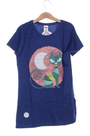 Damen T-Shirt Fruit Of The Loom, Größe XS, Farbe Blau, Preis 5,99 €