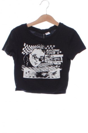 Damski T-shirt H&M Divided, Rozmiar XXS, Kolor Czarny, Cena 40,06 zł