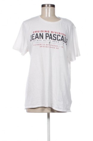 Damski T-shirt Jean Pascale, Rozmiar L, Kolor Biały, Cena 39,90 zł