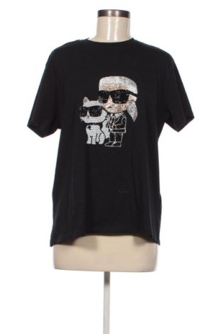 Női póló Karl Lagerfeld, Méret XL, Szín Fekete, Ár 30 869 Ft