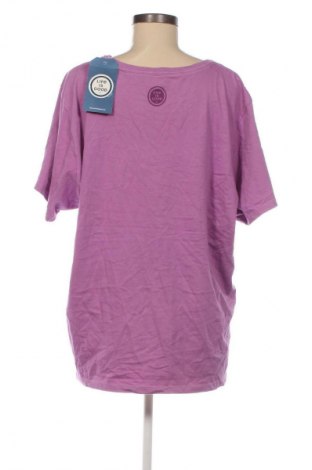 Damen T-Shirt Life Is Good, Größe 3XL, Farbe Lila, Preis 22,99 €