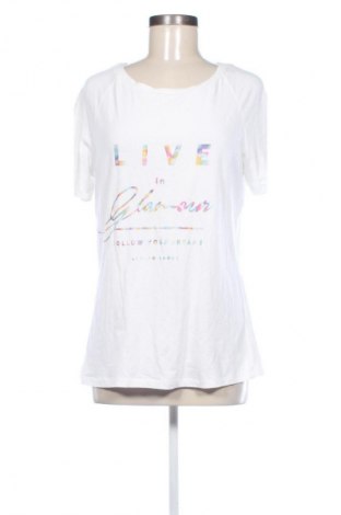 Damski T-shirt Liu Jo, Rozmiar M, Kolor Biały, Cena 129,60 zł