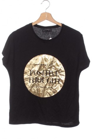 Damski T-shirt Mohito, Rozmiar XS, Kolor Czarny, Cena 40,45 zł
