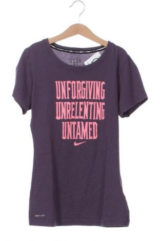 Γυναικείο t-shirt Nike, Μέγεθος XS, Χρώμα Βιολετί, Τιμή 15,94 €