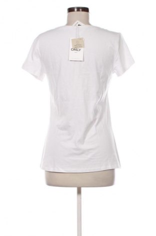 Tricou de femei ONLY, Mărime XL, Culoare Alb, Preț 105,99 Lei