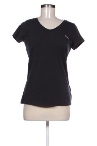 Damski T-shirt Pepe Jeans, Rozmiar L, Kolor Czarny, Cena 72,79 zł