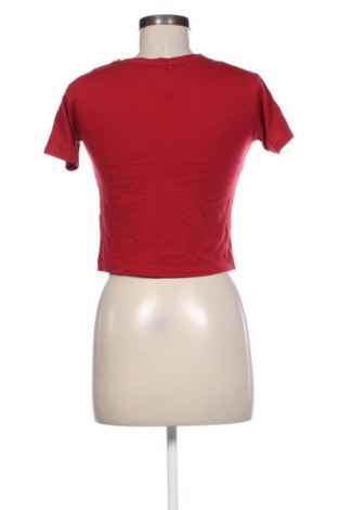 Damski T-shirt Pull&Bear, Rozmiar S, Kolor Czerwony, Cena 40,06 zł