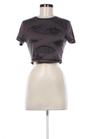 Damski T-shirt Romwe, Rozmiar S, Kolor Szary, Cena 24,99 zł