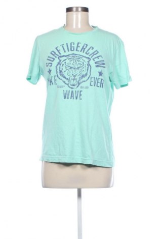 Γυναικείο t-shirt S.Oliver, Μέγεθος S, Χρώμα Πράσινο, Τιμή 9,51 €