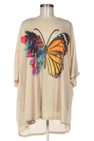 Γυναικείο t-shirt SHEIN, Μέγεθος 3XL, Χρώμα Πολύχρωμο, Τιμή 8,99 €