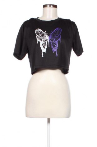 Damski T-shirt SHEIN, Rozmiar S, Kolor Czarny, Cena 40,06 zł