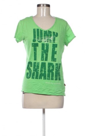 Damski T-shirt Shark, Rozmiar M, Kolor Zielony, Cena 25,99 zł
