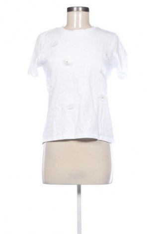 Tricou de femei Sinsay, Mărime M, Culoare Alb, Preț 46,19 Lei