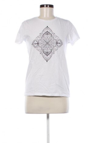 Damen T-Shirt Sinsay, Größe S, Farbe Weiß, Preis 8,61 €