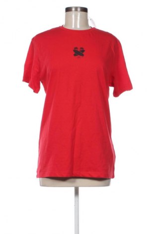 Damski T-shirt Sinsay, Rozmiar M, Kolor Czerwony, Cena 39,90 zł