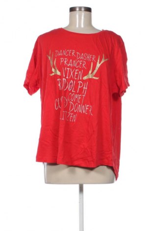 Γυναικείο t-shirt Target, Μέγεθος XXL, Χρώμα Κόκκινο, Τιμή 17,99 €