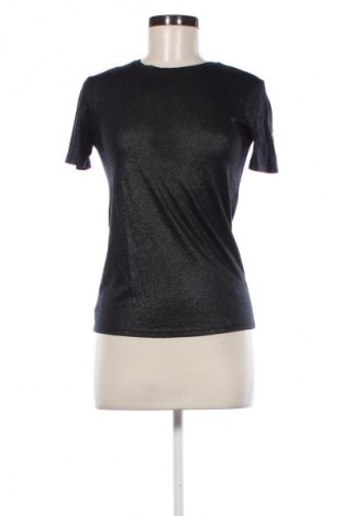 Γυναικείο t-shirt Terranova, Μέγεθος S, Χρώμα Μαύρο, Τιμή 9,07 €