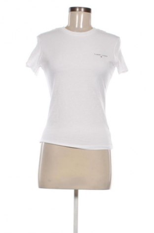 Damski T-shirt Tommy Hilfiger, Rozmiar S, Kolor Biały, Cena 252,99 zł