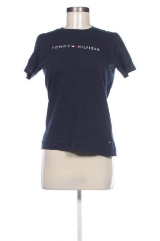 Damski T-shirt Tommy Hilfiger, Rozmiar S, Kolor Niebieski, Cena 214,89 zł