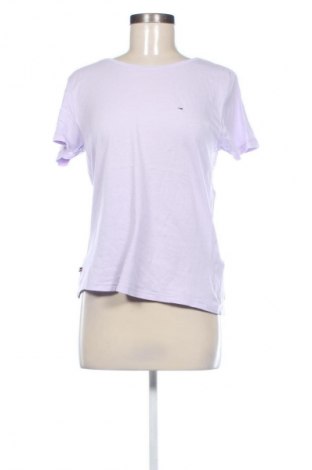 Damski T-shirt Tommy Hilfiger, Rozmiar S, Kolor Fioletowy, Cena 214,89 zł