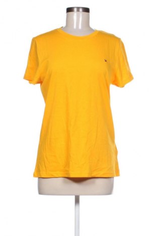 Damski T-shirt Tommy Hilfiger, Rozmiar L, Kolor Pomarańczowy, Cena 100,56 zł