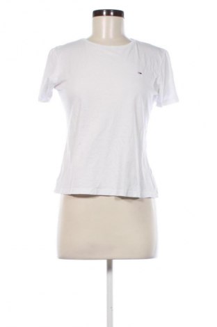 Női póló Tommy Jeans, Méret S, Szín Fehér, Ár 7 197 Ft