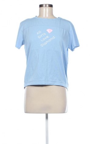 Γυναικείο t-shirt Unbranded, Μέγεθος L, Χρώμα Μπλέ, Τιμή 8,99 €