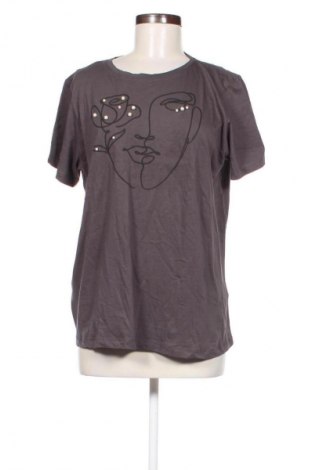 Γυναικείο t-shirt Unbranded, Μέγεθος L, Χρώμα Γκρί, Τιμή 8,99 €
