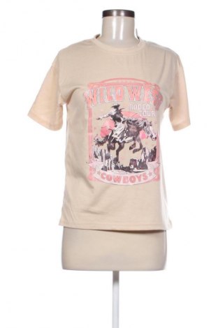 Damen T-Shirt Unbranded, Größe M, Farbe Beige, Preis € 5,99