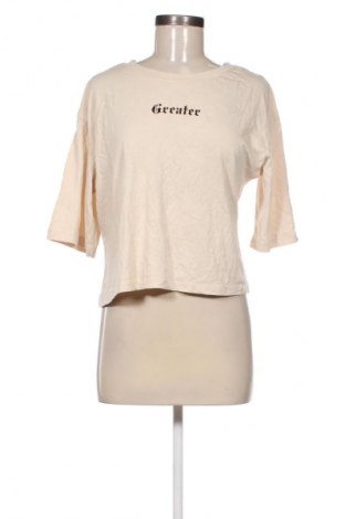Γυναικείο t-shirt Unbranded, Μέγεθος M, Χρώμα  Μπέζ, Τιμή 10,38 €