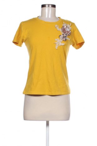 Damski T-shirt Unbranded, Rozmiar M, Kolor Żółty, Cena 39,08 zł