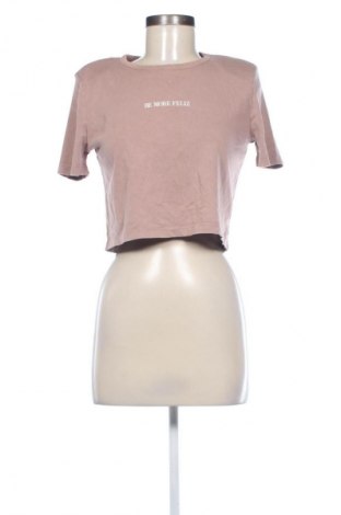 Дамска тениска Zara, Размер S, Цвят Пепел от рози, Цена 24,00 лв.