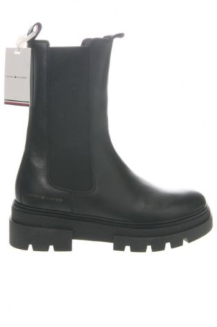 Botine de damă Tommy Hilfiger, Mărime 38, Culoare Negru, Preț 959,99 Lei