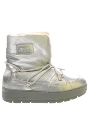 Damskie botki Tommy Hilfiger, Rozmiar 39, Kolor Srebrzysty, Cena 834,99 zł