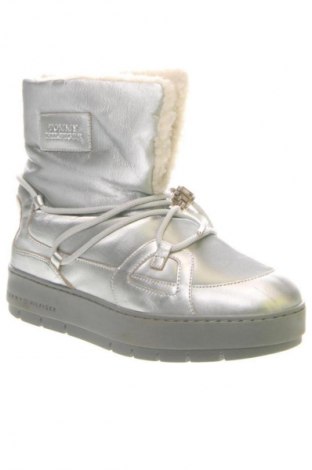 Damskie botki Tommy Hilfiger, Rozmiar 39, Kolor Srebrzysty, Cena 834,99 zł