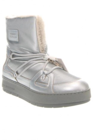 Damskie botki Tommy Hilfiger, Rozmiar 40, Kolor Srebrzysty, Cena 834,99 zł