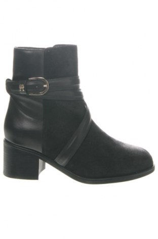 Damskie botki Tommy Hilfiger, Rozmiar 38, Kolor Czarny, Cena 924,99 zł