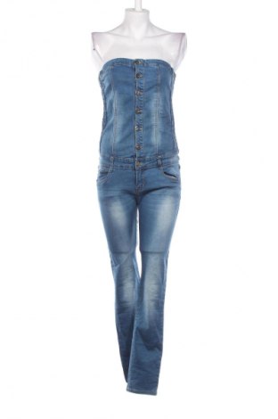 Salopetă lungă de damă Unbranded, Mărime L, Culoare Albastru, Preț 129,55 Lei