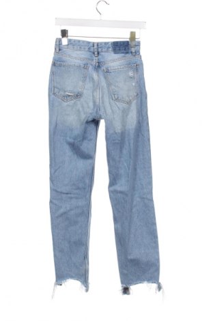 Blugi de femei Bershka, Mărime XXS, Culoare Albastru, Preț 79,00 Lei