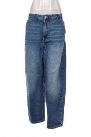 Damskie jeansy Bershka, Rozmiar L, Kolor Niebieski, Cena 95,99 zł
