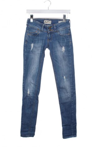 Γυναικείο Τζίν Bershka, Μέγεθος XXS, Χρώμα Μπλέ, Τιμή 14,83 €