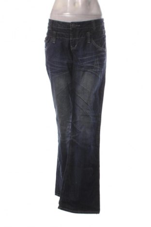 Damskie jeansy Clockhouse, Rozmiar L, Kolor Niebieski, Cena 95,99 zł
