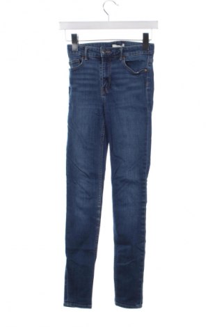 Damskie jeansy H&M, Rozmiar S, Kolor Niebieski, Cena 68,33 zł