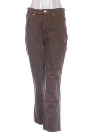 Damskie jeansy H&M, Rozmiar M, Kolor Brązowy, Cena 95,99 zł