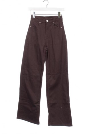 Damskie jeansy H&M Divided, Rozmiar XS, Kolor Brązowy, Cena 34,99 zł