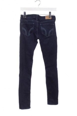 Дамски дънки Hollister, Размер S, Цвят Син, Цена 22,99 лв.
