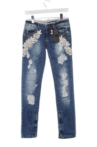 Damskie jeansy Madness, Rozmiar M, Kolor Kolorowy, Cena 259,67 zł