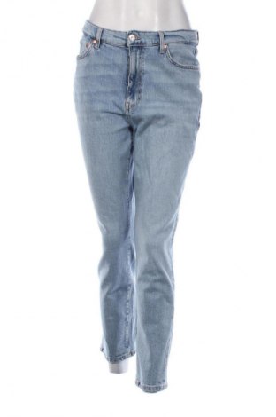 Blugi de femei Mango, Mărime M, Culoare Albastru, Preț 93,28 Lei