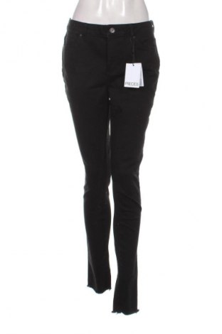 Blugi de femei Pieces, Mărime XL, Culoare Negru, Preț 261,99 Lei